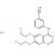 6,7-Bis(2-chloroethoxy)-N-(3-ethynylphenyl)-4-quinazolinamine Hydrochloride (CAS 183320-00-5) - chemical structure image