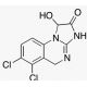 6,7-Dichloro-3,5-dihydro-1-hydroxyimidazo[1,2-a]quinazolin-2(1H)-one (CAS 875467-41-7) - chemical structure image