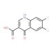 6,7-Difluoro-4-oxo-1,4-dihydro-quinoline-3-carboxylic acid - chemical structure image
