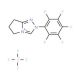 6,7-Dihydro-2-pentafluorophenyl-5H-pyrrolo[2,1-c]-1,2,4-triazolium tetrafluoroborate (CAS 862095-91-8) - chemical structure i