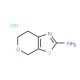 6,7-Dihydro-4H-pyrano[4,3-d]thiazol-2-ylamine hydrochloride (CAS 623931-31-7) - chemical structure image