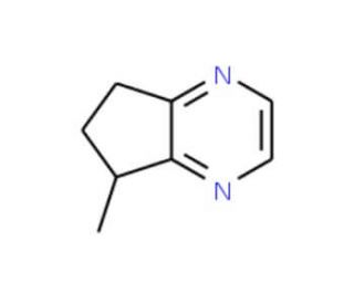 6,7-Dihydro-5-methylcyclopentapyrazine (CAS 23747-48-0) - chemical structure image