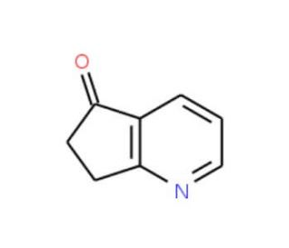 6,7-Dihydro-5H-cyclopenta[b]pyridin-5-one (CAS 28566-14-5) - chemical structure image