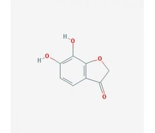 6,7-Dihydroxycoumeranone (CAS 6272-27-1) - chemical structure image