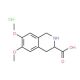 6,7-Dimethoxy-1,2,3,4-tetrahydro-isoquinoline-3-carboxylic acid hydrochloride (CAS 30740-95-5) - chemical structure image