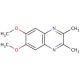 6,7-Dimethoxy-2,3-dimethyl-quinoxaline (CAS 32388-00-4) - chemical structure image