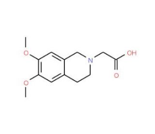 (6,7-Dimethoxy-3,4-dihydro-1H-isoquinolin-2-yl)-acetic acid - chemical structure image