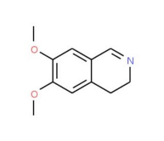 6,7-Dimethoxy-3,4-dihydroisoquinoline (CAS 3382-18-1) - chemical structure image