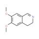 6,7-Dimethoxy-3,4-dihydroisoquinoline (CAS 3382-18-1) - chemical structure image