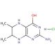 6,7-Dimethyl-5,6,7,8-tetrahydropterine hydrochloride (CAS 945-43-7) - chemical structure image
