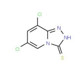 6,8-Dichloro-[1,2,4]triazolo[4,3-a]pyridine-3-thiol - chemical structure image