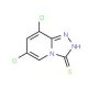 6,8-Dichloro-[1,2,4]triazolo[4,3-a]pyridine-3-thiol - chemical structure image