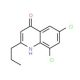 6,8-Dichloro-2-propyl-4-quinolinol (CAS 1070880-09-9) - chemical structure image