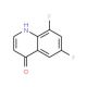 6,8-Difluoro-quinolin-4-ol (CAS 243448-16-0) - chemical structure image