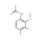 6-Acetamido-2,3-difluoroanisole (CAS 1065073-93-9) - chemical structure image