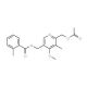 6-Acetoxymethyl-4-methoxy-5-methyl-3-pyridylmethanol o-Toluate - chemical structure image