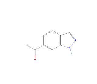 6-Acetyl-1H-indazole (CAS 189559-85-1) - chemical structure image