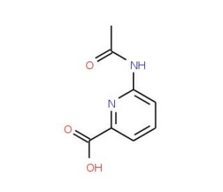 6-(acetylamino)pyridine-2-carboxylic acid (CAS 26893-72-1) - chemical structure image