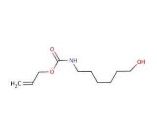 6-(Allyloxycarbonylamino)-1-hexanol (CAS 146292-92-4) - chemical structure image