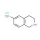 6-Amino-1,2,3,4-tetrahydro-isoquinolin hydrochloride (CAS 175871-42-8) - chemical structure image