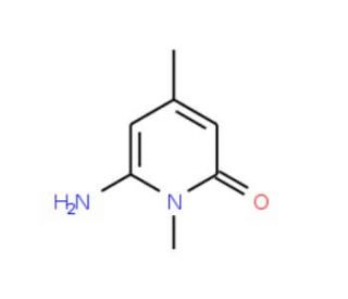 6-amino-1,4-dimethylpyridin-2(1H)-one - chemical structure image