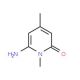 6-amino-1,4-dimethylpyridin-2(1H)-one - chemical structure image