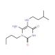 6-Amino-1-butyl-5-(3-methyl-butylamino)-1H-pyrimidine-2,4-dione - chemical structure image
