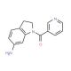 (6-Amino-2,3-dihydro-indol-1-yl)-pyridin-3-yl-methanone - chemical structure image