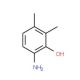 6-amino-2,3-dimethylphenol (CAS 23363-74-8) - chemical structure image