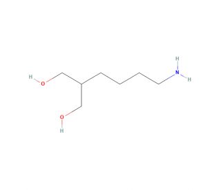 6-Amino-2-hydroxymethyl Hexan-1-ol (CAS 125162-81-4) - chemical structure image