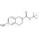 6-Amino-2-N-Boc-1,2,3,4-tetrahydro-isoquinoline (CAS 164148-92-9) - chemical structure image
