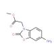 (6-Amino-2-oxo-benzooxazol-3-yl)-acetic acid methyl ester - chemical structure image