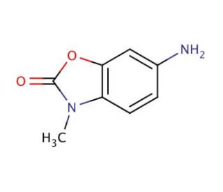 6-Amino-3-methyl-3H-benzooxazol-2-one (CAS 99584-10-8) - chemical structure image