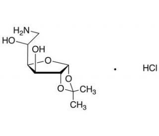 6-Amino-6-deoxy-1,2-O-isopropylidene-&alpha;-D-glucofuranose Hydrochloride - chemical structure image