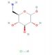 6-Amino-6-deoxy-D-glucopyranose, hydrochloride (CAS 4460-60-0) - chemical structure image