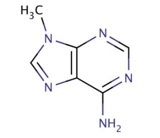 6-Amino-9-methylpurine (CAS 700-00-5) - chemical structure image