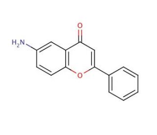 6-Aminoflavone (CAS 4613-53-0) - chemical structure image