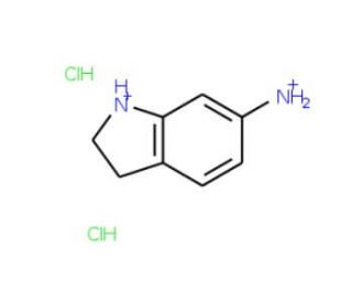 6-Aminoindoline dihydrochloride (CAS 28228-73-1) - chemical structure image