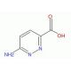 6-Aminopyridazine-3-carboxylic acid (CAS 59772-58-6) - chemical structure image