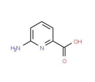 6-Aminopyridine-2-carboxylic acid (CAS 23628-31-1) - chemical structure image