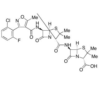 6-APA Flucloxacillin - chemical structure image