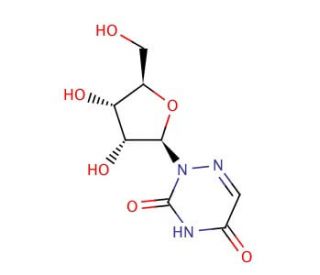 6-Azauridine (CAS 54-25-1) - chemical structure image
