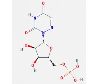 6-Azauridine-5&prime;-monophosphate (CAS 2018-19-1) - chemical structure image