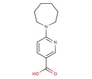 6-azepan-1-ylnicotinic acid - chemical structure image