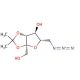 6-Azido-6-deoxy-2,3-O-isopropylidene-α-L-sorbofuranose (CAS 126210-25-1) - chemical structure image
