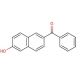 6-Benzoyl-2-naphthol (CAS 52222-87-4) - chemical structure image