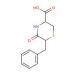 6-benzyl-5-oxothiomorpholine-3-carboxylic acid - chemical structure image