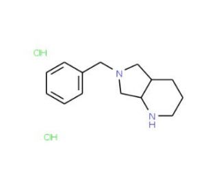 6-Benzyl-octahydro-pyrrolo[3,4-b]pyridine dihydrochloride - chemical structure image