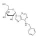 6-Benzylaminopurine 9-(β-D-glucoside) (CAS 4294-17-1) - chemical structure image