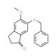 6-Benzyloxy-5-methoxy-1-indanone (CAS 3199-70-0) - chemical structure image